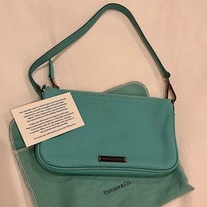Tiffany & Co Leather Wristlet/Pochette